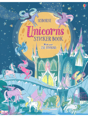 Unicorns sticker book. Con ...