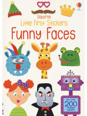 Funny faces. Little first stickers. Con adesivi. Ediz. a colori