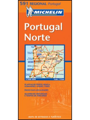 Portugal norte 1:300.000