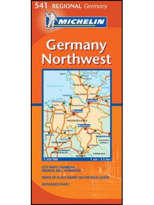 Germany Northwest 1:350.000