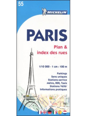 Paris. Planes et index 1:10...