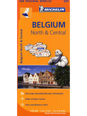 Belgium North & Central 1:2...