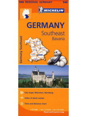 Germany Southeast 1:375.000