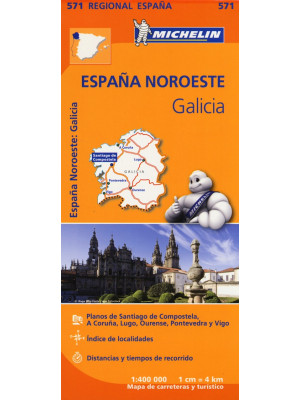 España Noreste. Galicia 1:4...
