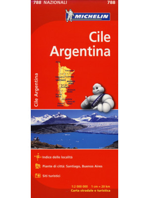 Cile, Argentina 1:2.000.000