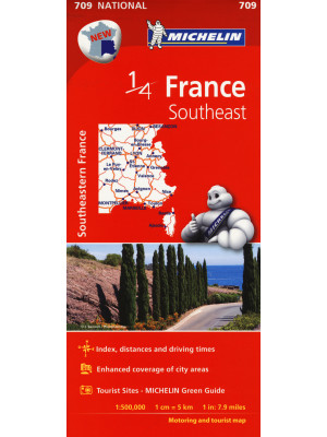 France. Southeast 1:500.000