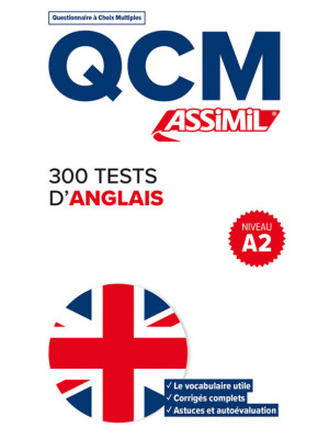 300 tests d'anglais. QCM