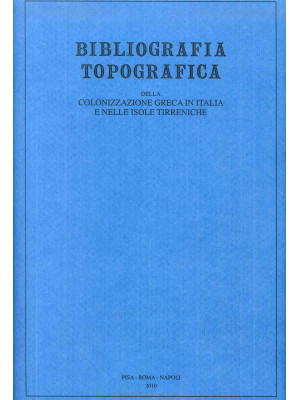 Bibliografia topografica de...