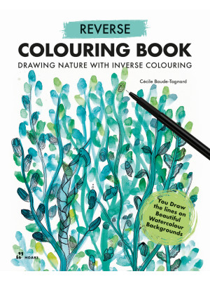 Reverse colouring book
