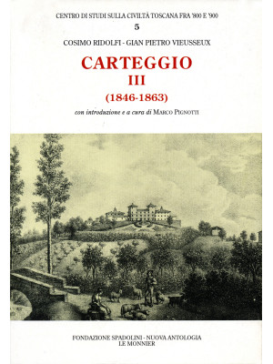 Carteggio (1846-1863)