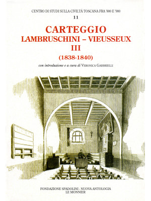 Carteggio (1838-1840)