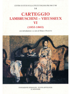 Carteggio (1853-1863)