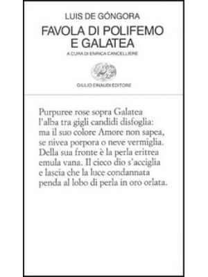 Favola di Polifemo e Galatea