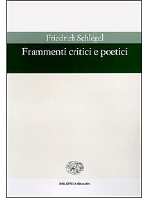 Frammenti critici e poetici