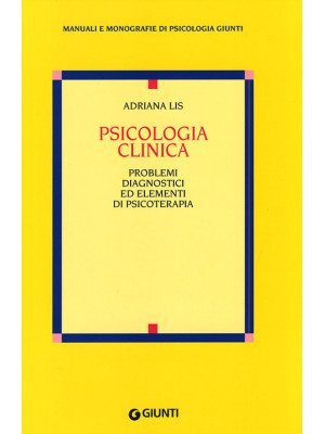 Psicologia clinica. Problem...