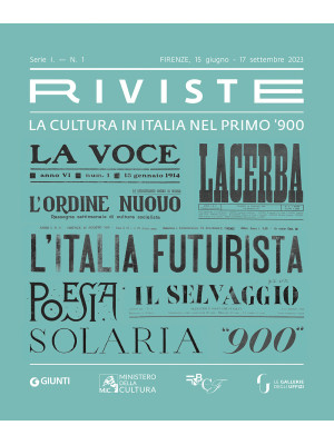 Riviste. La cultura in Ital...