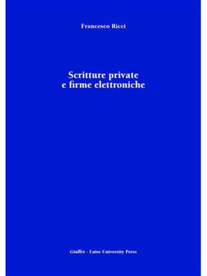 Scritture private e firme e...