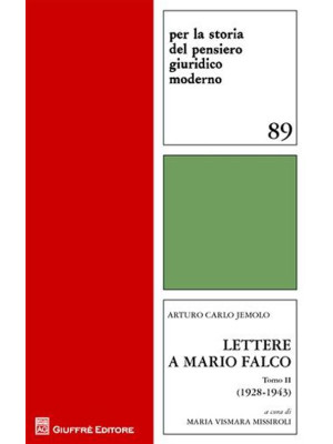 Lettere di Mario Falco. Vol...