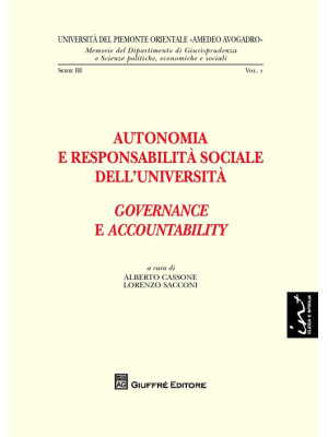 Autonomia e responsabilità ...
