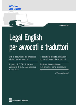 Legal english per avvocati ...
