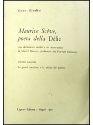 Maurice Scève, poeta della ...