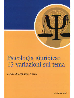 Psicologia giuridica. 13 va...