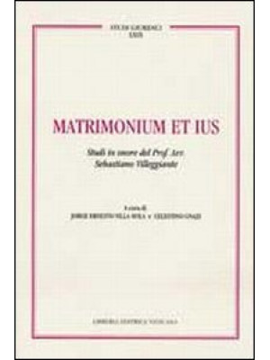 Matrimonium et ius. Studi i...