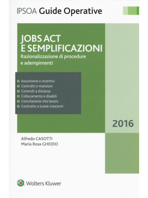 Jobs Act e semplificazioni....