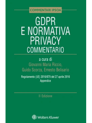 GDPR e normativa privacy. C...