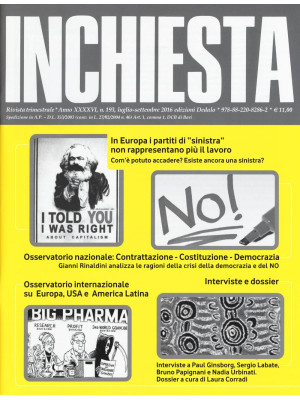 Inchiesta (2016). Vol. 193
