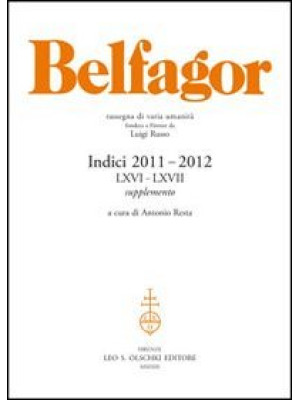 Belfagor. Indici 2011-2012 ...