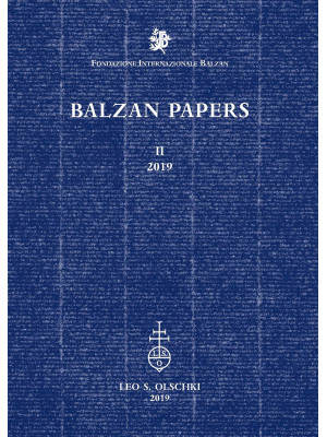 Balzan papers (2019)