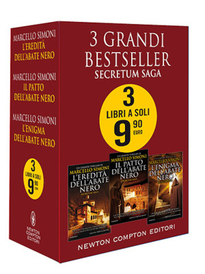 3 grandi bestseller. Secretum Saga: L'eredità dell'abate nero-Il patto dell'abate nero-L'enigma dell'abate nero
