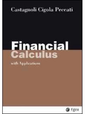 Financial calculus. With ap...