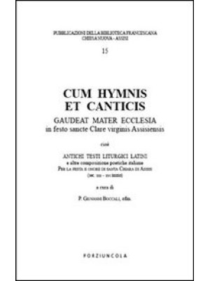 Cum hymnis et canticis. Gau...