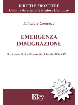Emergenza immigrazione. D.L...