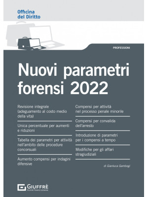 Nuovi parametri forensi 2022