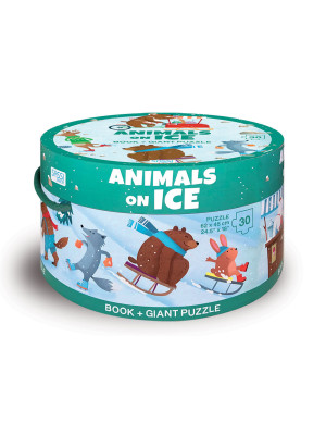 Animals on ice. Ediz. a col...