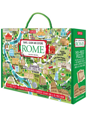 Rome. Travel, learn, explore. Ediz. a colori. Con puzzle