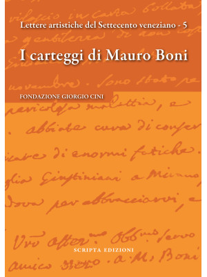 I carteggi di Mauro Boni. L...