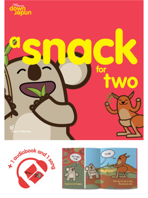 A snack for two. Learn with...
