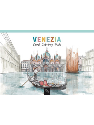 Venezia. Card coloring book...
