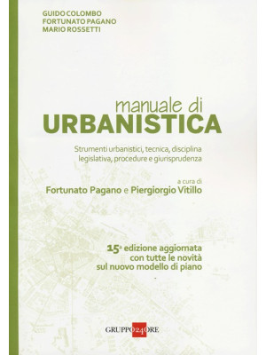 Manuale di urbanistica. Str...