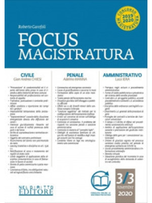 Focus magistratura. Concors...