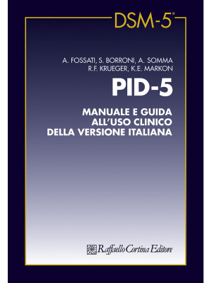 PID-5. Manuale e guida all'...