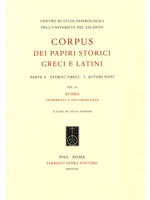 Corpus dei papiri storici g...