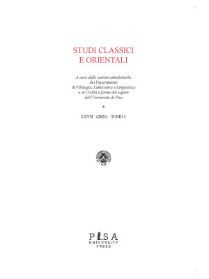 Studi classici orientali (2...