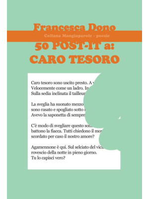 50 Post-it a: caro tesoro