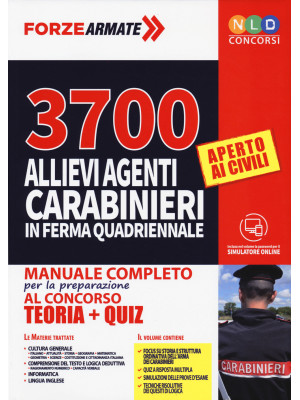 3700 allievi agenti Carabin...