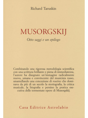Musorgskij. Otto saggi e un epilogo